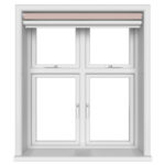 Dover Blackout Blush Pink Motorised Double Roller Blind