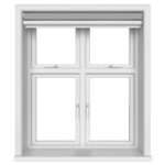 Dover Blackout Iron Grey Motorised Double Roller Blind