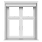Dover Blackout Light Grey Motorised Double Roller Blind