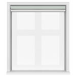Dover Blackout Powdered Blue Motorised Double Roller Blind
