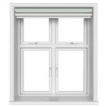 Dover Blackout Powdered Blue Motorised Double Roller Blind