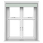 Dover Blackout Powdered Blue Motorised Double Roller Blind