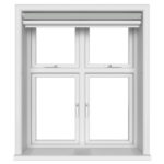 Dover Blackout Pewter Grey Motorised Double Roller Blind