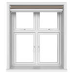 Dover Blackout Cocoa Beige Motorised Double Roller Blind
