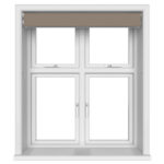 Dover Blackout Cocoa Beige Motorised Double Roller Blind