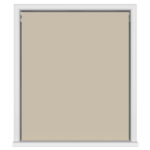 Dover Blackout Sandy Beige Motorised Double Roller Blind
