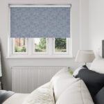 Wilshire Blackout Azure Motorised Roller Blind