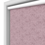 Wilshire Blackout Garnet Motorised Roller Blind