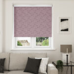Wilshire Blackout Garnet Motorised Roller Blind