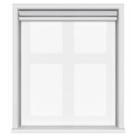 Dover Blackout Subtle Grey Motorised Double Roller Blind