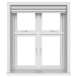 Dover Blackout Mist Grey Motorised Double Roller Blind