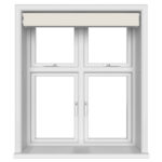 Dover Blackout Cream Whisper Motorised Double Roller Blind
