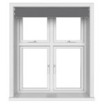 Dover Blackout Gunmetal Motorised Double Roller Blind