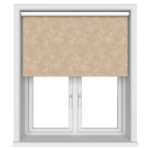 Vale Blackout Champagne Motorised Roller Blind
