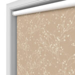 Vale Blackout Champagne Motorised Roller Blind