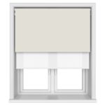 Dover Blackout Shell Motorised Double Roller Blind