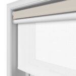 Dover Blackout Warm Sand Motorised Double Roller Blind