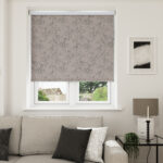 Vale Blackout Moonlight Mink Motorised Roller Blind