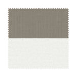 Dover Blackout Mushroom Beige Motorised Double Roller Blind