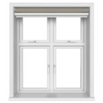 Dover Blackout Mushroom Beige Motorised Double Roller Blind