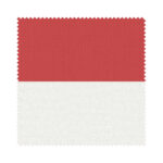 Dover Blackout Flame Red Motorised Double Roller Blind