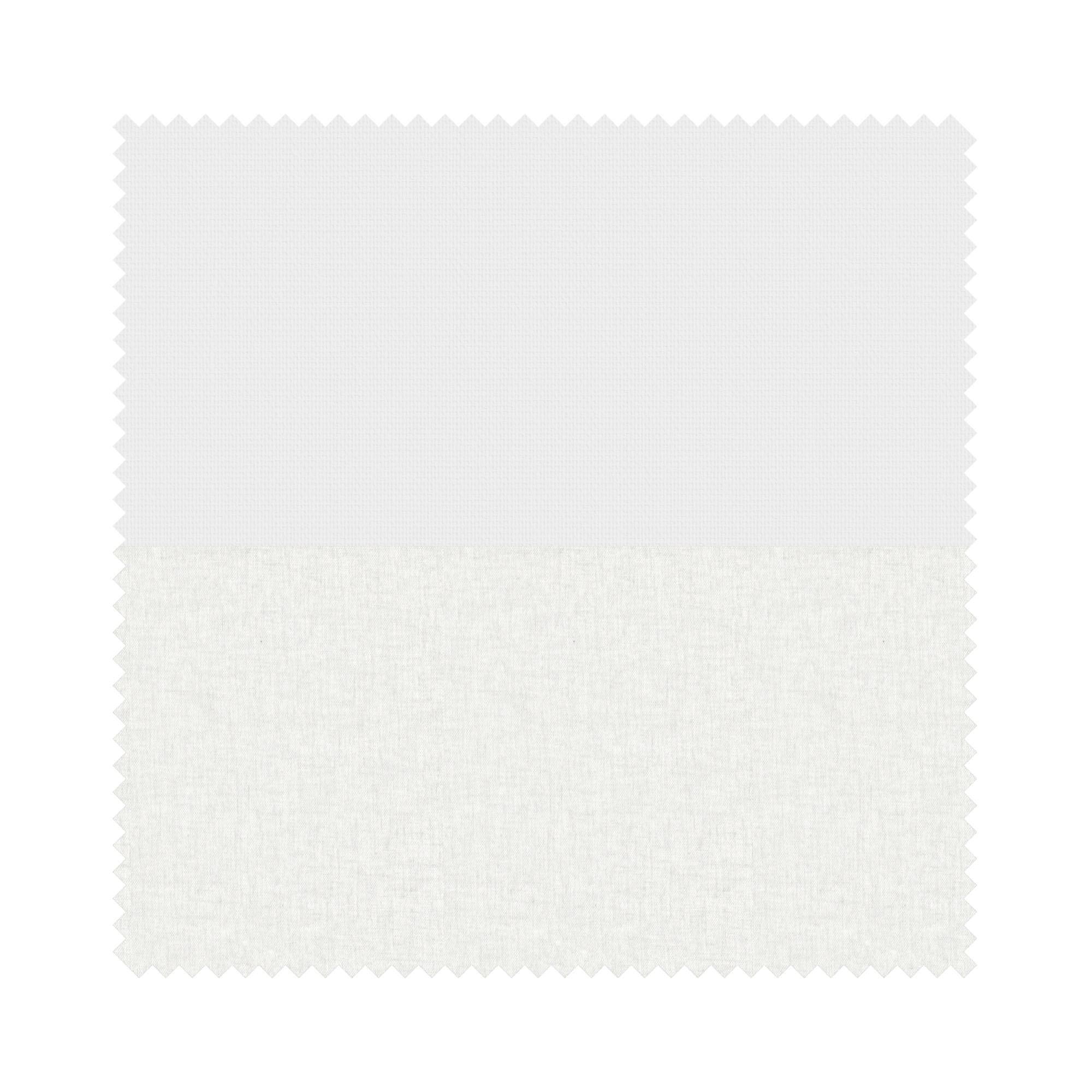 Dover Blackout Pure White Motorised Double Roller Blind - Image 8