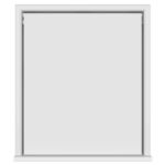 Dover Blackout Pure White Motorised Double Roller Blind