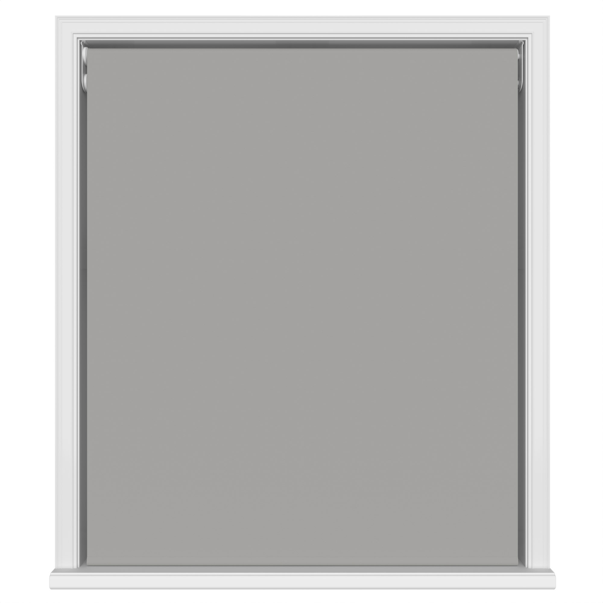 Dover Blackout Warm Stone Motorised Double Roller Blind - Image 2
