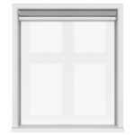 Dover Blackout Warm Stone Motorised Double Roller Blind