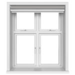 Dover Blackout Warm Stone Motorised Double Roller Blind