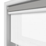 Dover Blackout Warm Stone Motorised Double Roller Blind