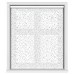 Veil Blue Drift Motorised Roller Blind