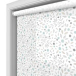 Veil Blue Drift Motorised Roller Blind