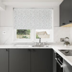 Veil Blue Drift Motorised Roller Blind