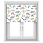 Jurassic Adventure Blackout Motorised Roller Blind