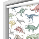 Jurassic Adventure Blackout Motorised Roller Blind