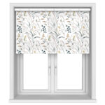 Bloom Rustic Leaves Motorised Roller Blind