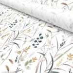 Bloom Rustic Leaves Motorised Roller Blind