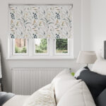 Bloom Rustic Leaves Motorised Roller Blind