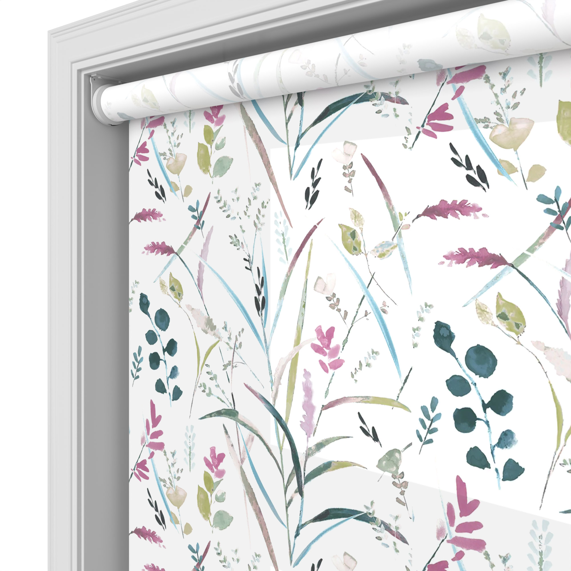 Bloom Blossom Awakening Motorised Roller Blind - Image 4