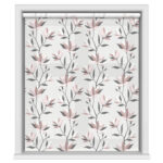 Lilyvale Faint Blossom Motorised Roller Blind
