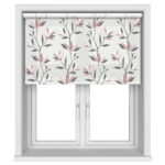 Lilyvale Faint Blossom Motorised Roller Blind