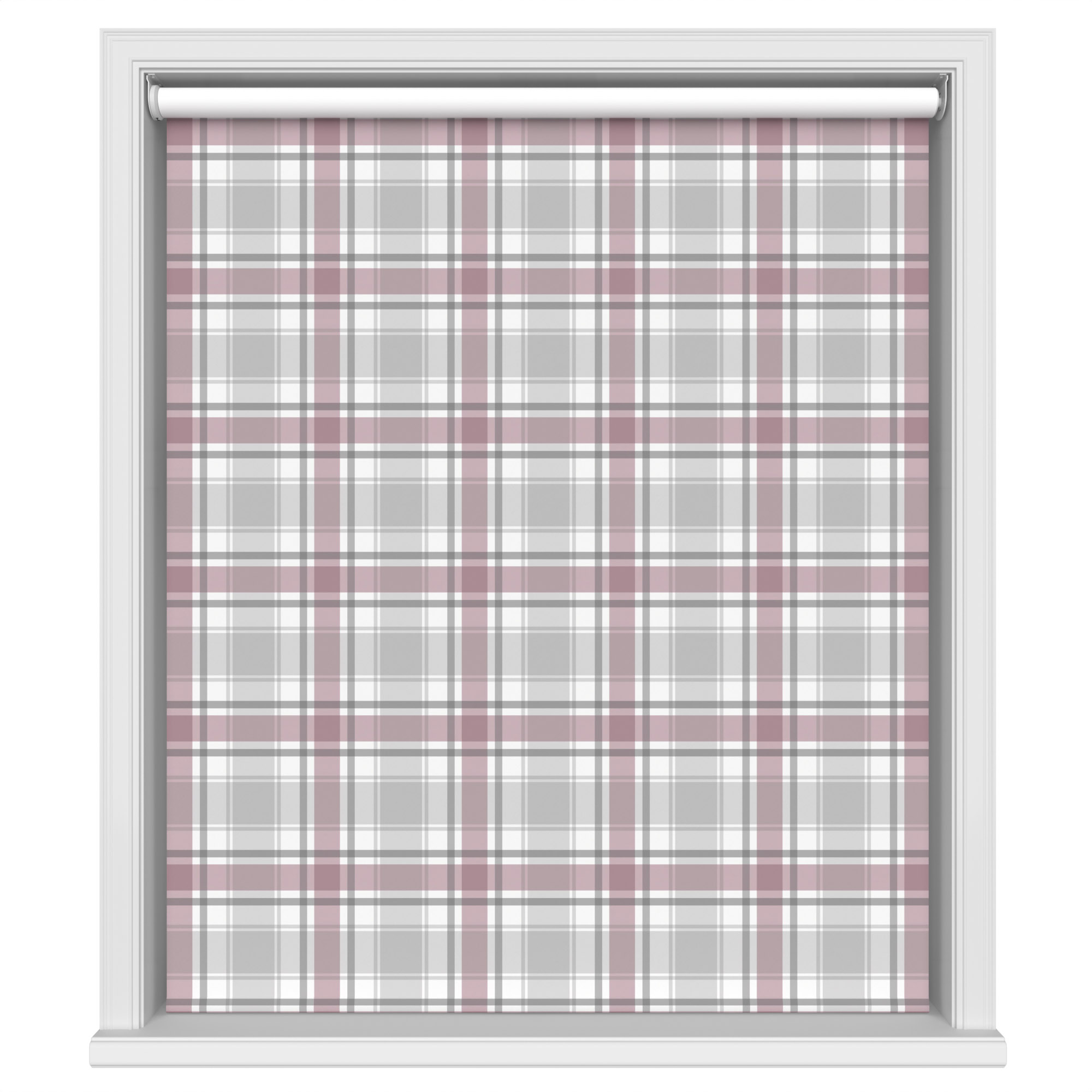 Highland Blackout Thistle Night Motorised Roller Blind - Image 2