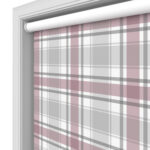 Highland Blackout Thistle Night Motorised Roller Blind