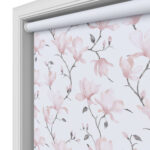 Eden Blackout Blush Motorised Roller Blind