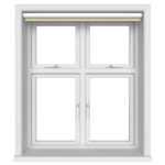 Hampton Blackout Calico Motorised Roller Blind