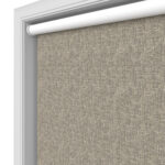 Hampton Blackout Hessian Motorised Roller Blind