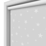 Lunar Light Glow Blackout Motorised Roller Blind