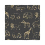 Night Safari Gold Blackout Motorised Roller Blind