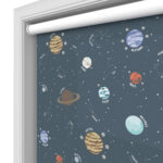 Cosmic Night Blackout Motorised Roller Blind